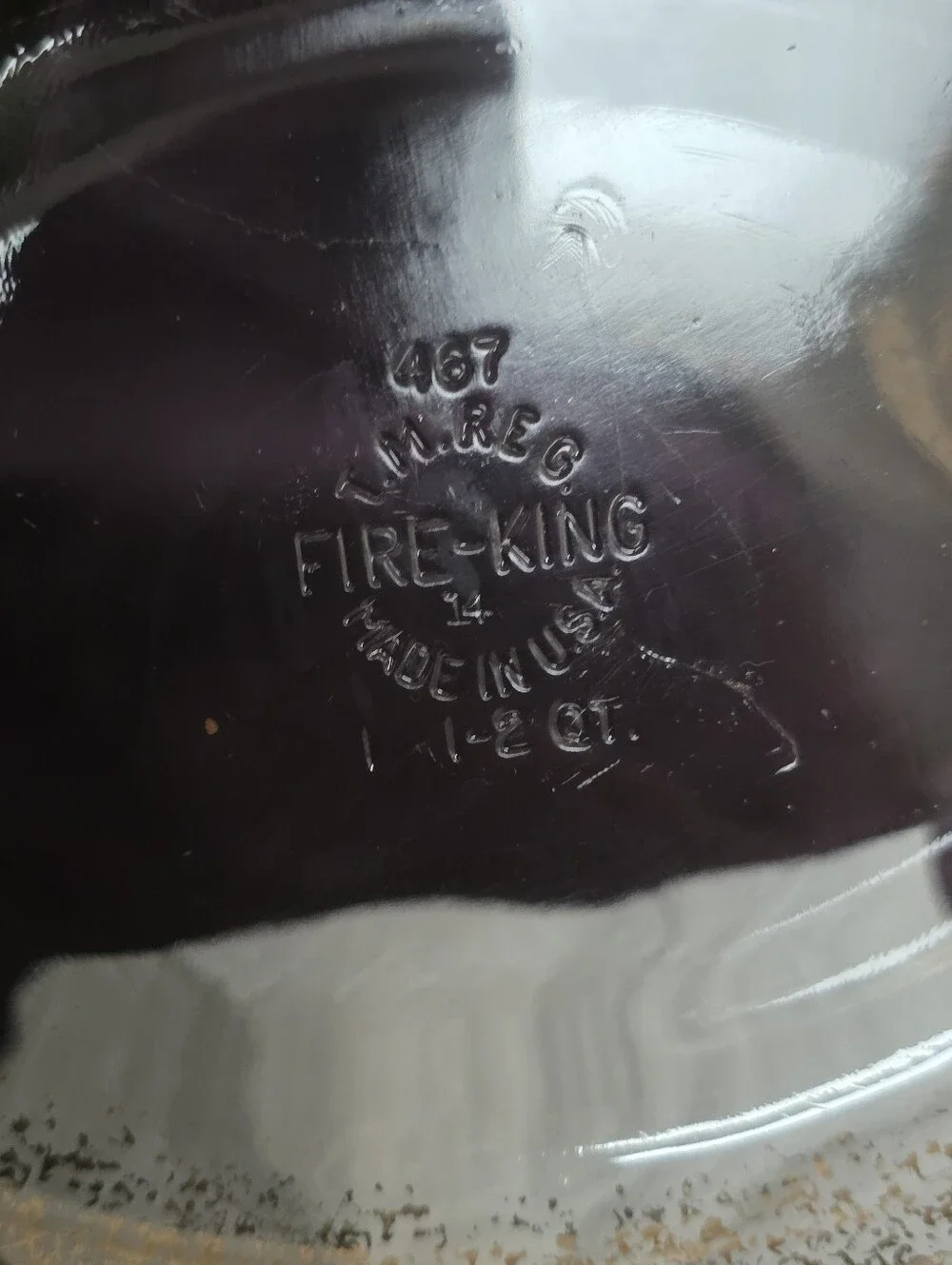 2 Vintage 1950s Fire-King Glass George Briard 1 1/2 Quart Casseroles & 1 Lid